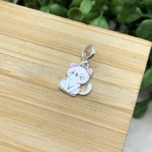 Berloque de prata 925 gatinho