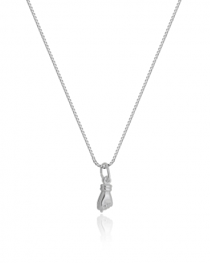 Pingente Figa 1,1cm de Prata 925 - Imagem 4
