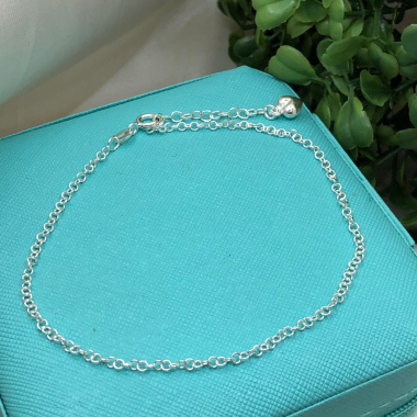Tornozeleira de Corações 7234 Fio 40 1,3g 24cm - Imagem 5