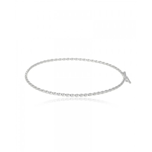 Bracelete de Prata Fio Torcido 2mm 2,5g - Imagem 3