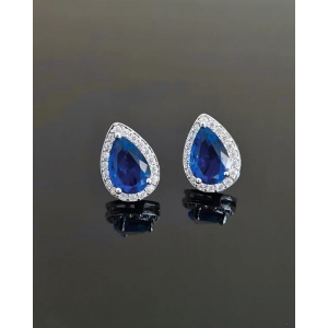 Brinco Micro Zircônia de Gota 1cm 1,5gr - Imagem 10