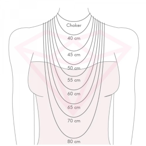 Corrente de prata 925 com pingente circulo e batimentos com coração - Imagem 3