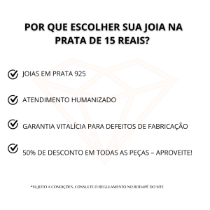 Corrente Masculina de Prata 1x1 6.5 mm Fio 150 - Imagem 4