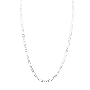 Corrente Masculina de Prata 3x1 3mm Fio 80 - Imagem 3
