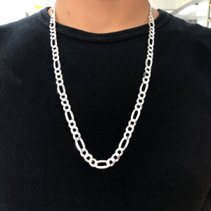Corrente Masculina de Prata 3x1 7.5cm Fio 180 - Imagem 11