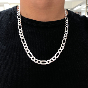 Corrente Masculina de Prata 3x1 8.8mm Fio 200 - Imagem 11