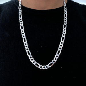 Corrente Masculina de Prata 3x1 8.8mm Fio 200 - Imagem 9