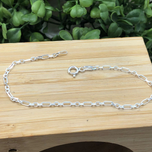 Pulseira de prata 925 cartier 3x1 fio 60 - Imagem 4