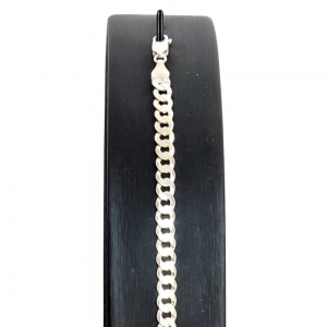 Pulseira de Prata Masculina 5mm 1x1 6,2gr Fio 120 - Imagem 5