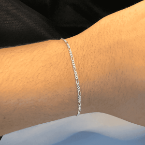 Pulseira Unissex 3x1 2mm 1,8g 18cm Fio 60 - Imagem 4