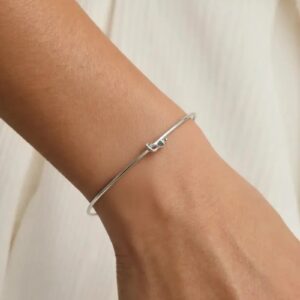 Bracelete de Prata Fio Redondo 2mm 2,2g