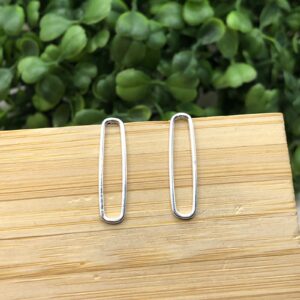 Brinco de prata 925 clips