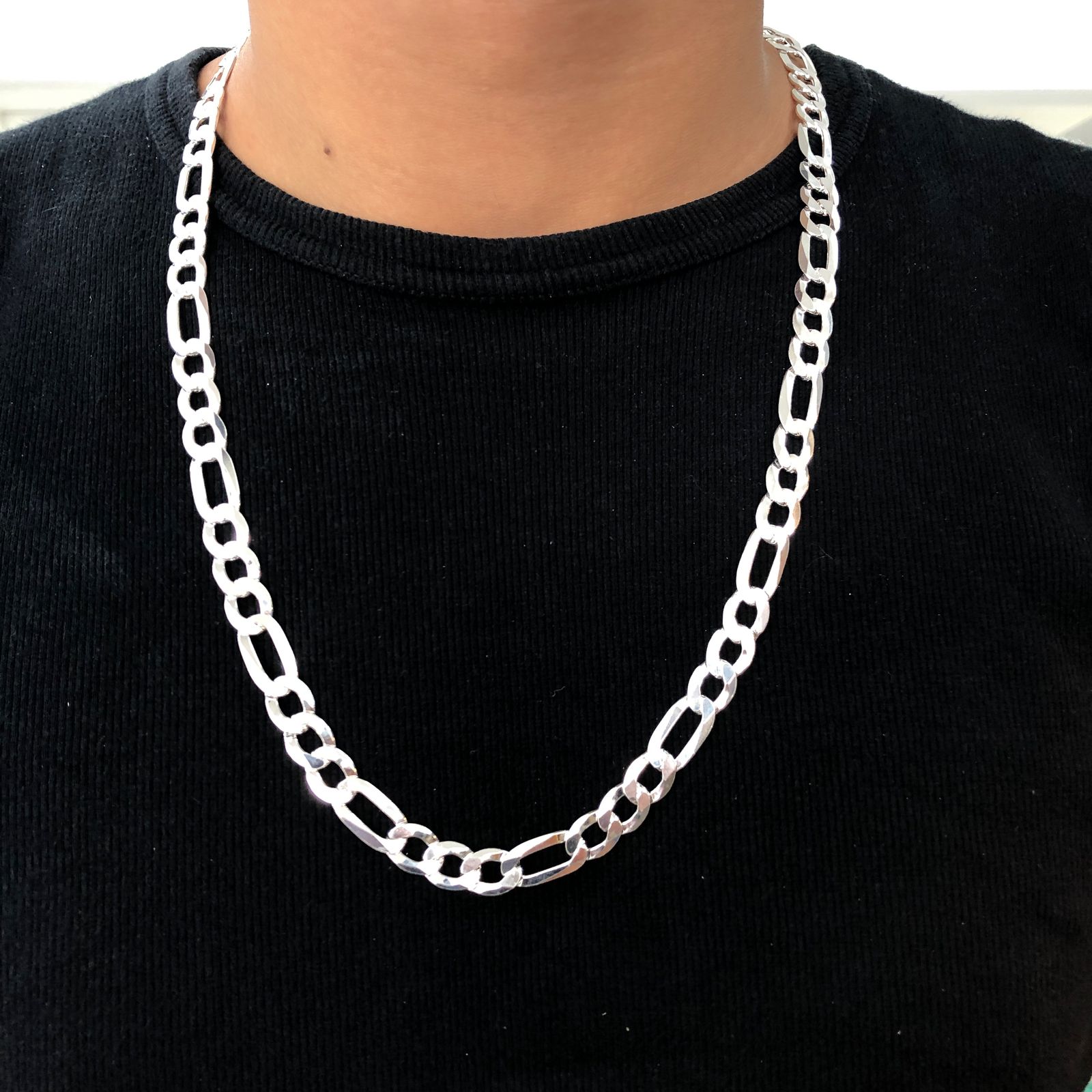 Corrente Masculina  3x1 10mm 62,5g 70cm Fio 220