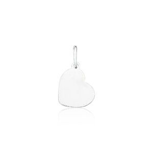 Pingente Coração Chapinha 1cm