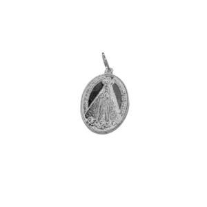 Pingente Medalha 443 N. Sra. Aparecida De Prata