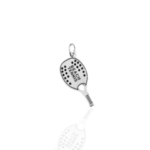 Pingente Raquete Beach Tennis 0,7gr