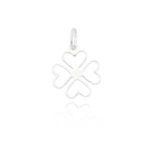 Pingente Trevo Vazado 1,5cm