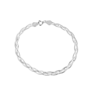 Pulseira 1475 Bombe 3 Fios Fio 20 De Prata