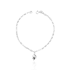 Pulseira com Pingente Peixe 1,2g