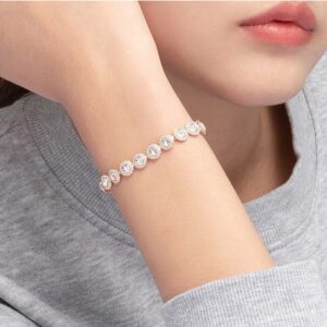 Pulseira Inspiração SW Redonda De Prata
