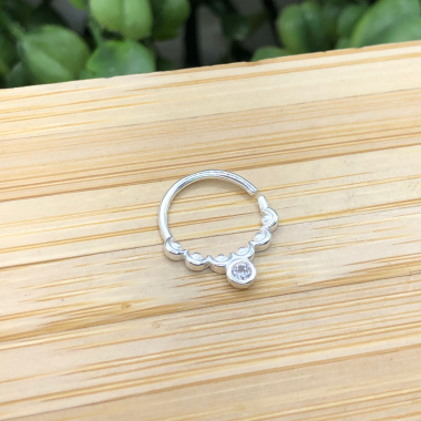 Piercing Furo Septo Argola com Detalhes - Imagem 11