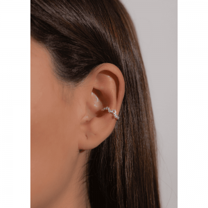 Piercing Fake Argola Estrela e Bolinha Zircônia - Imagem 9