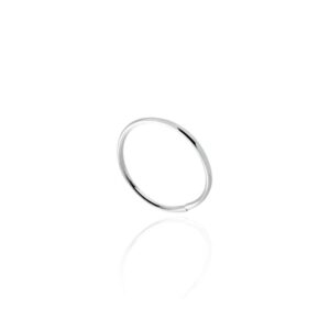 Piercing de prata 925 de furo argolinha lisa