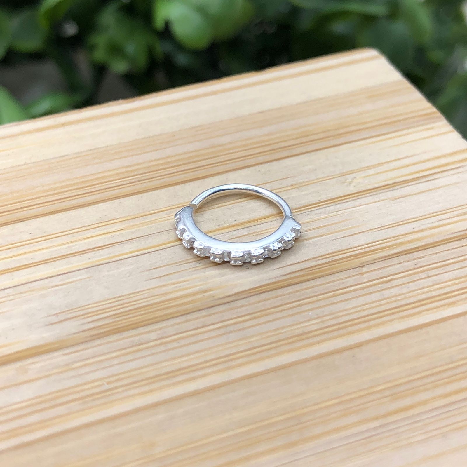 Piercing de Septo Argola Detalhada
